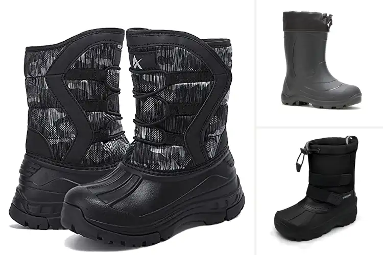 Detailed view of Best Weatherproof Kid Boots For Snow